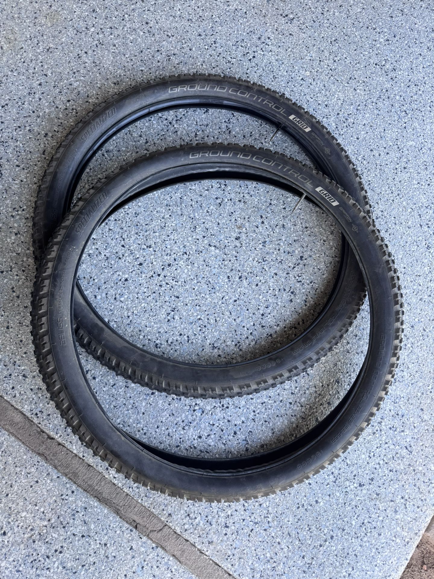 Specialized 26” Mountain Bike Tires With Tubes
