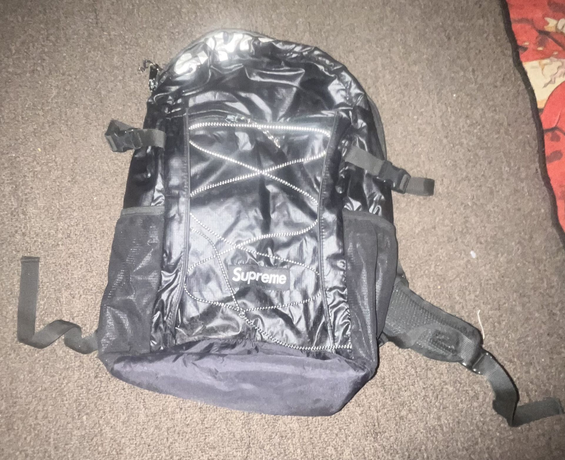 Black Supreme Backpack