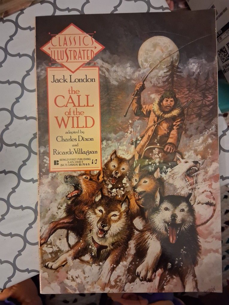 Call Of The Wild - Jack London - Classics Illustrated - Graphic Novel