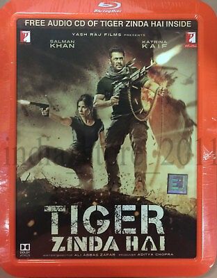 TIGER ZINDA HAI BLU-RAY - SALMAN KHAN, KATRINA KAIF - BOLLYWOOD MOVIE BLURAY