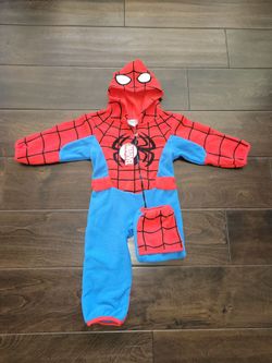 New Marvel SpiderMan infant, 12 to 18 months Halloween costume.