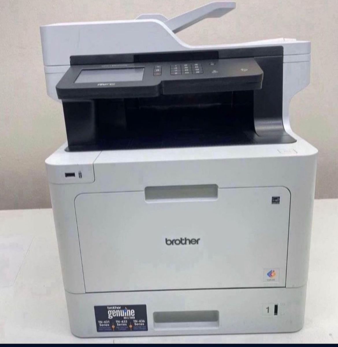 Brother MFC-L8900CDW Business Color Laser All-in-One Printer  Printers brings original toner .   Note: ✅We accept Cash/ Zelle ✅ We are located in Onta