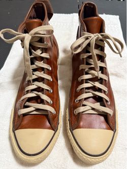 Converse All Star Pinecone Leather Shoe, Men’s Size 12