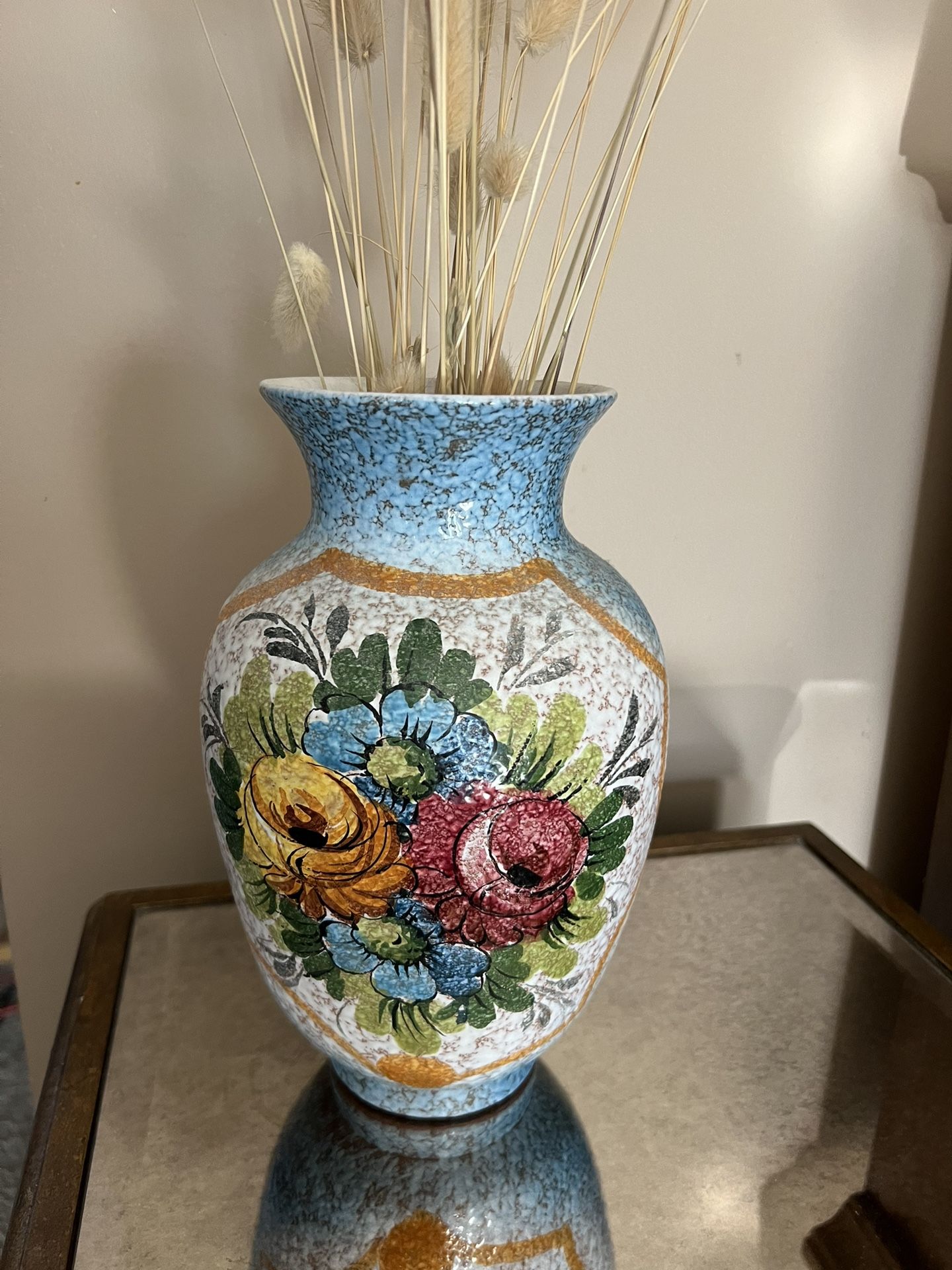 Hand-painted Italian Vase