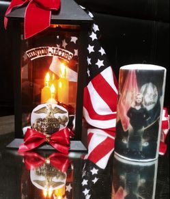 custom made picture candles