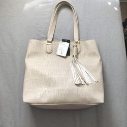 Steve Madden Large 2-in-1 Set Tote Bag With Small Pouch (New With Tags)