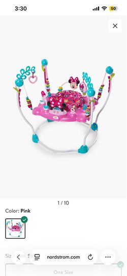 Pink Minnie bouncer