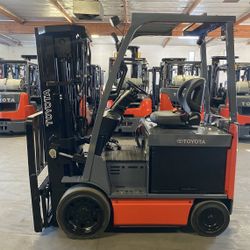 2021 Toyota 8FBCU20 Quad Mast Forklift 