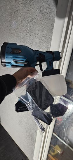 Cordless Paint Sprayer 2 Batteries And Charger