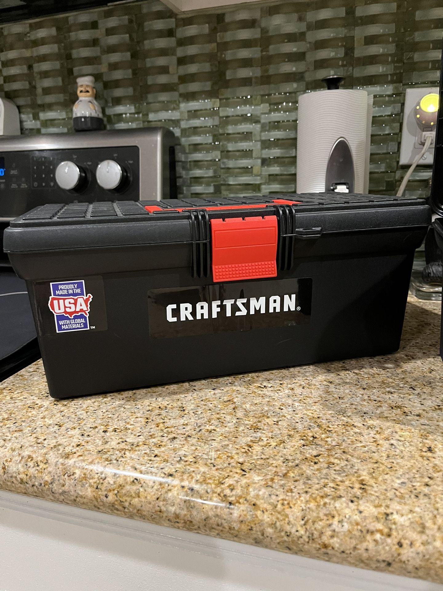 $15 Each Have 6 New Tool Box 14” Long 7” Wide & 7” Deep