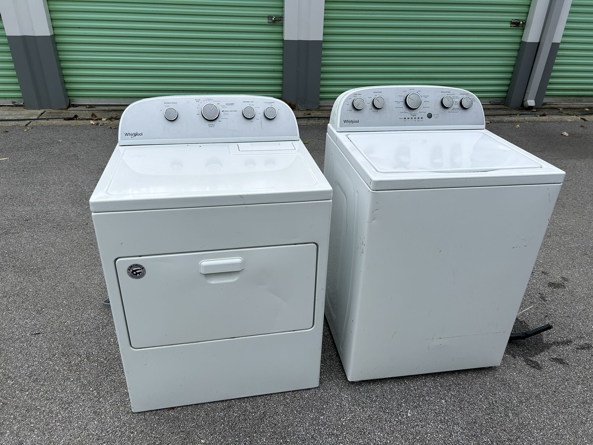 Washer And Dryer Cash Only