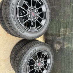 Fallen Wild peak A/T Tires & TRD Wheels