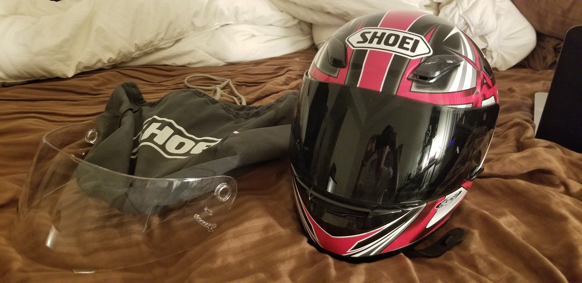 Shoei rf-1000 motorcycle helmet medium m