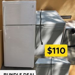Fridge And Freezer Combo