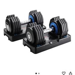 Pair Of Adjustable Wight 55 Lb 