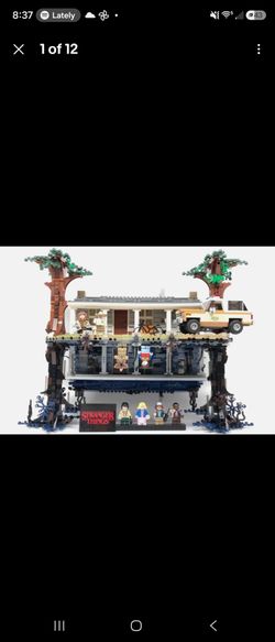 MOC Stranger Things The Upside Down 75810 non lego