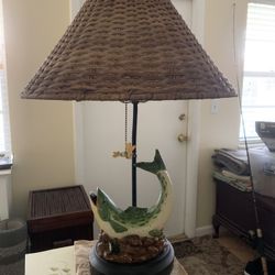 Tropical table lamp
