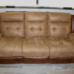 Real Living Mesa Brown Couch
