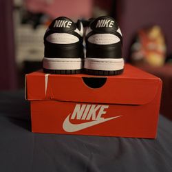 White And Black Low Dunks Kid Size