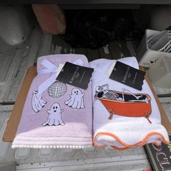 Halloween Bathroom Towels 