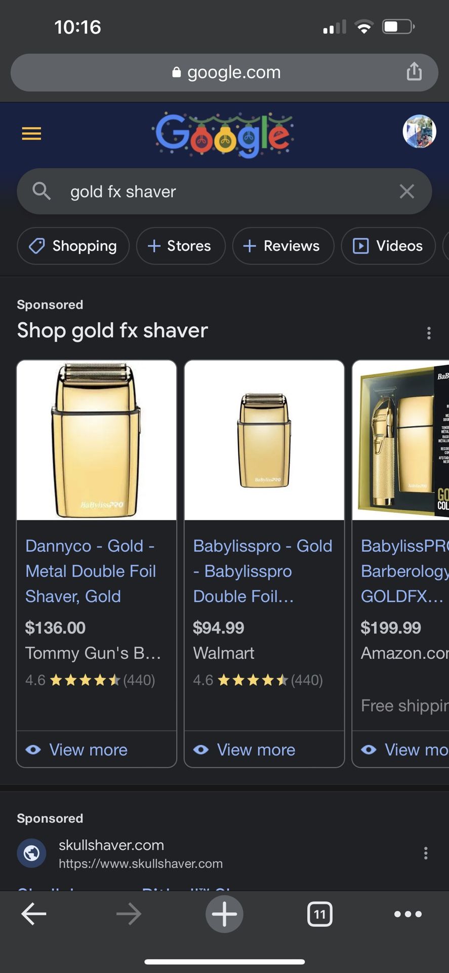 Babyliss Fix Gold Foil Shaver, Wahl Senior Cordless, Wahl Detailer Cordless