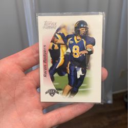 Topps 2005 Aaron Rodgers Rookie Card