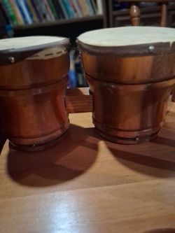 Antique Congo drum