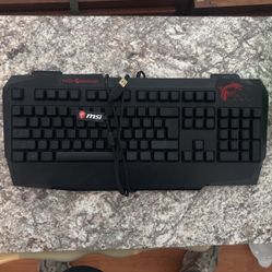 Msi Wired Gaming Keyboard 