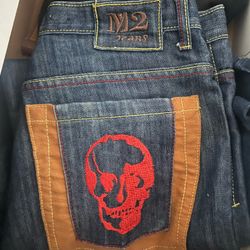M2 Jeans (34x32) Baggy Fit
