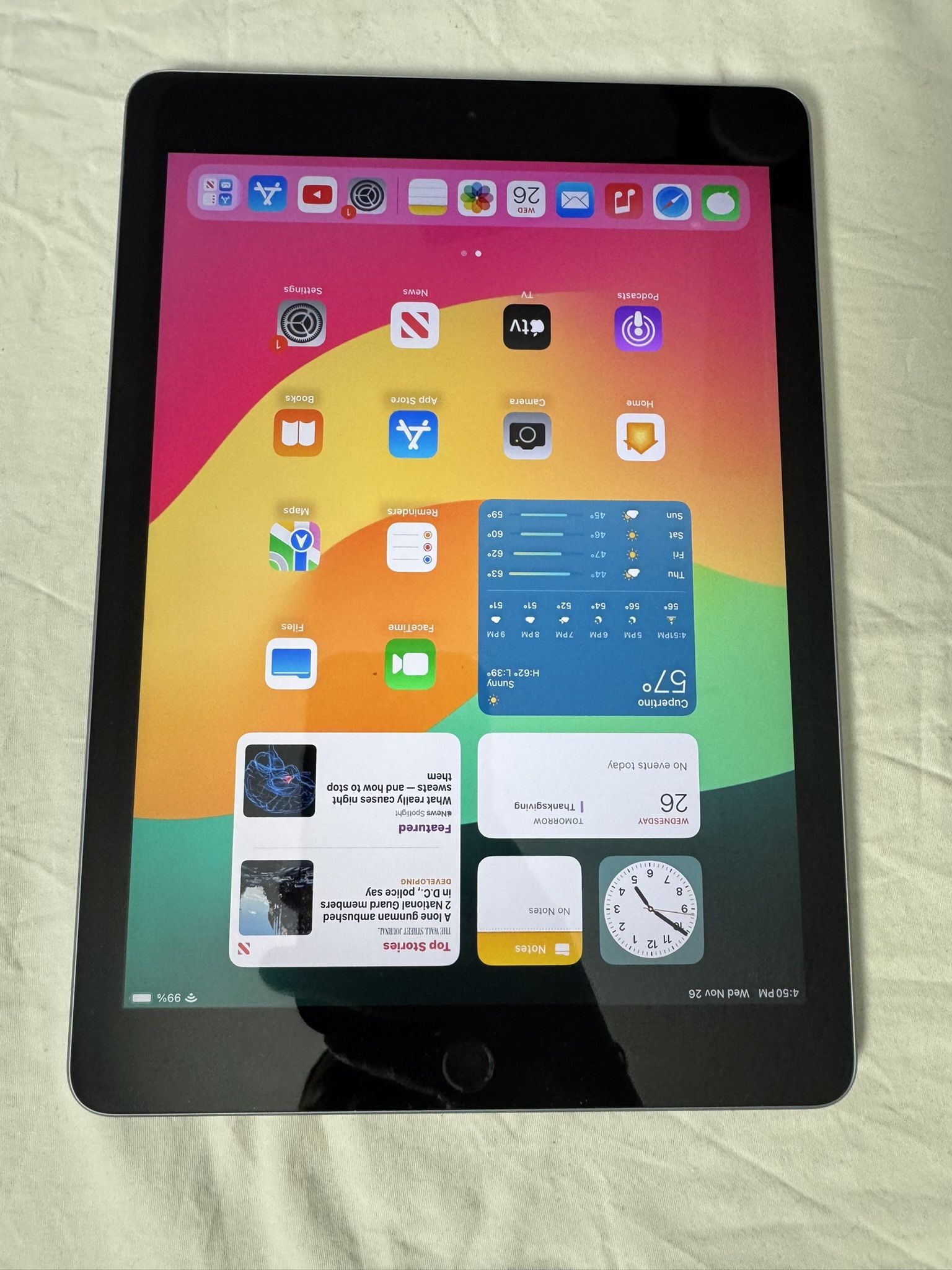 iPad Gen 6 In Good Condition