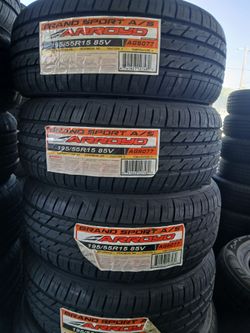Tengo un set de llantas nuevas 195 55 15 de la marca arroyo