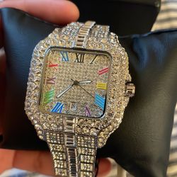 Top Ice Out Moissanite2025 New Luxury Diamond Watch Men