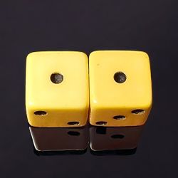 Vintage Bakelite Butterscotch Dice