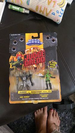 Judge Dredd Mega Heroes Judge vs. Machine Pack #6