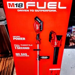 Milwaukee M18 Fuel String Trimmer/Blower Kit