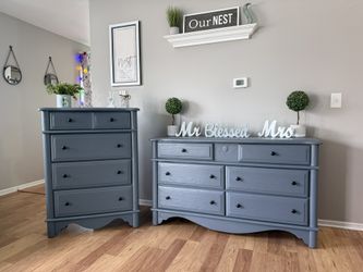 ✨🩶Gorgeous Oak Dresser Set🩶✨