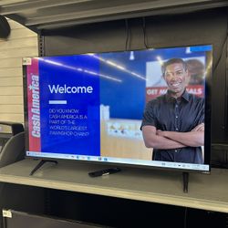 Vizio Tv 43 Inch (With Remote)