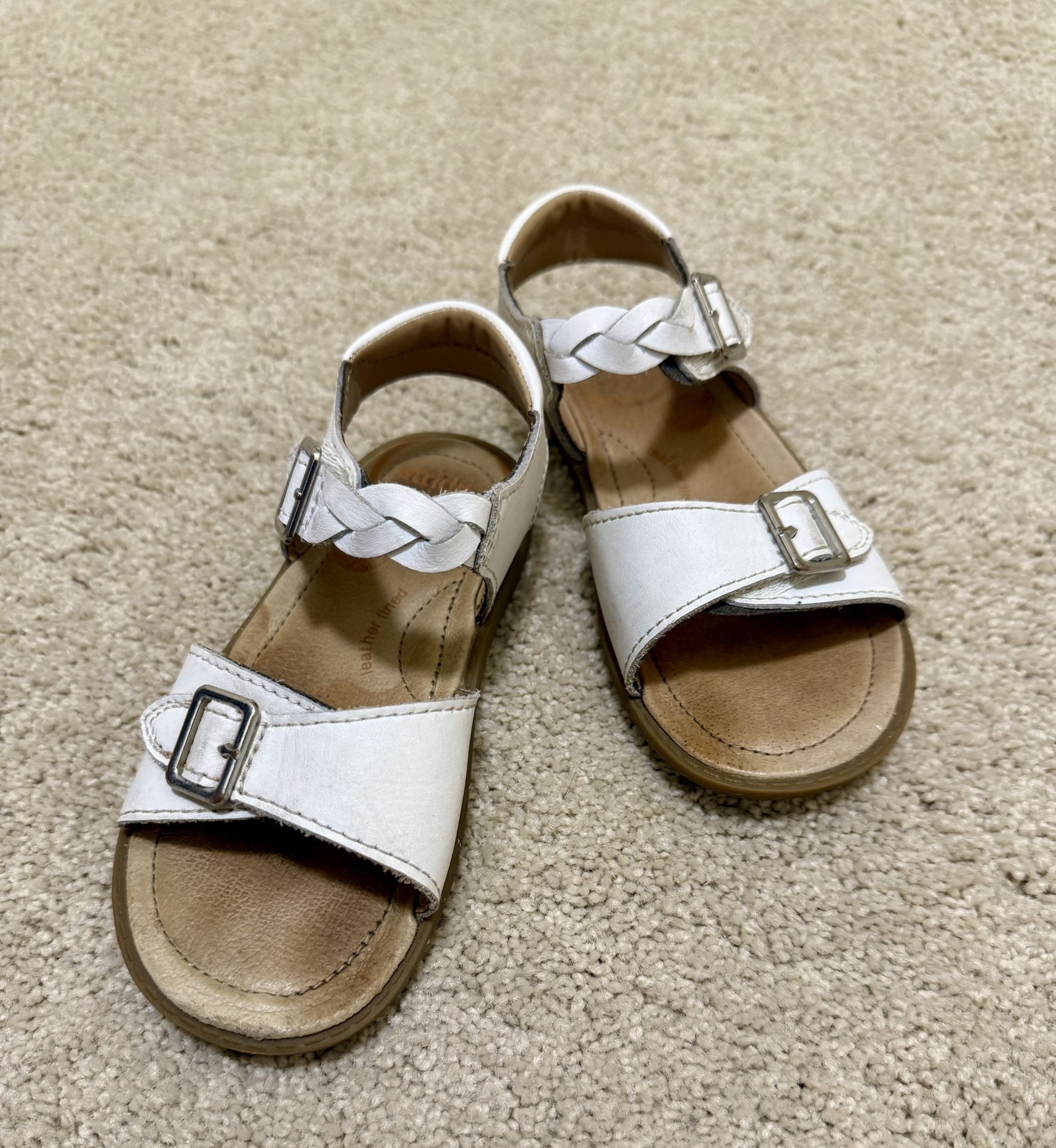 Stride Rite real leather girl sandals, size US9