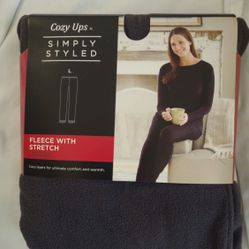 Cozy Up Fleece With Stretch Leggings 