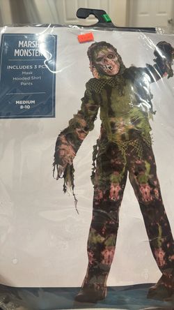 Marsh monster costume 8-10