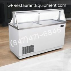 NEW Commercial 47" Ice Cream Dipping Cabinet Ice Cream Freezer