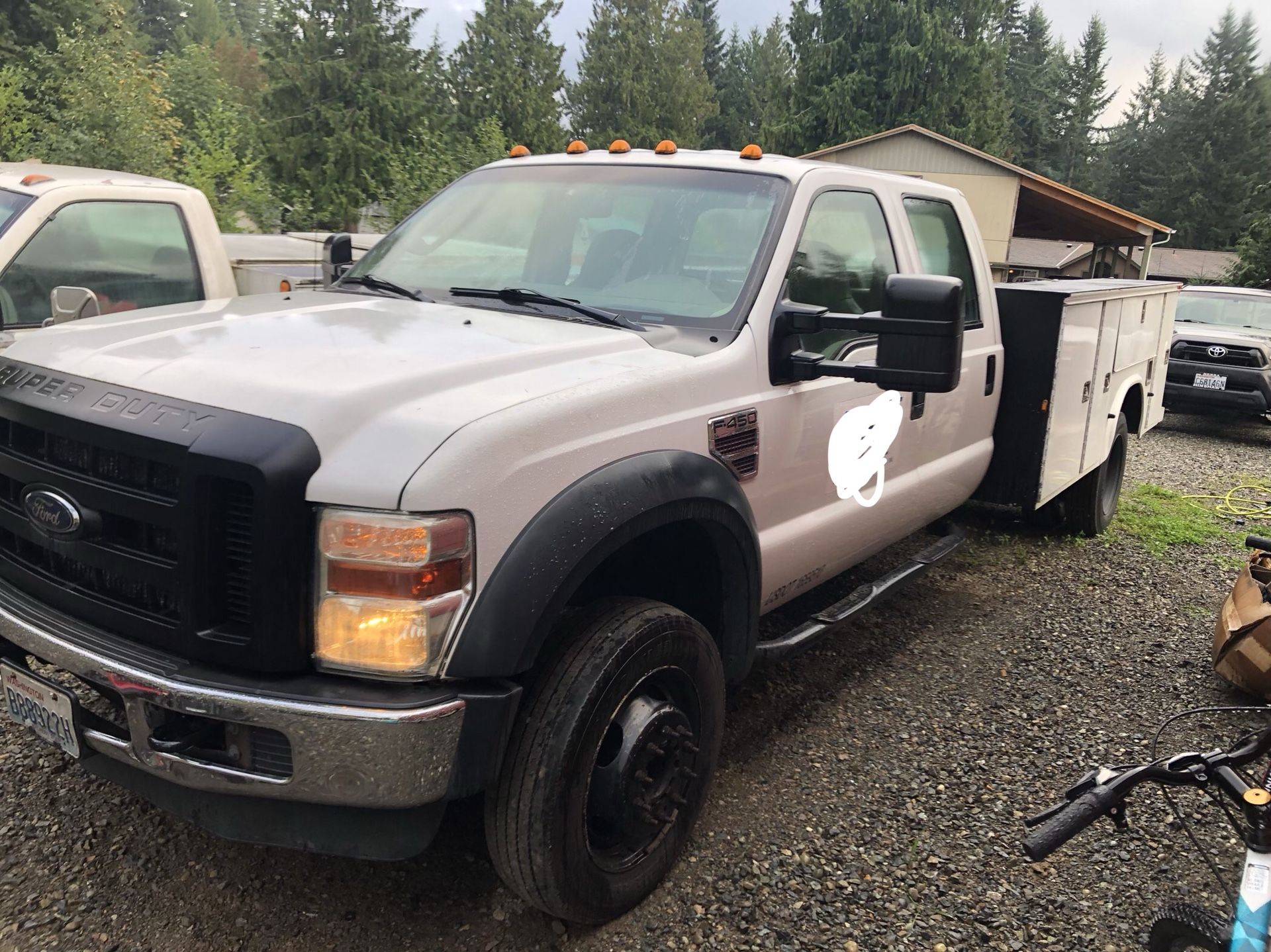 2009 f450 ford powerstroke service truck