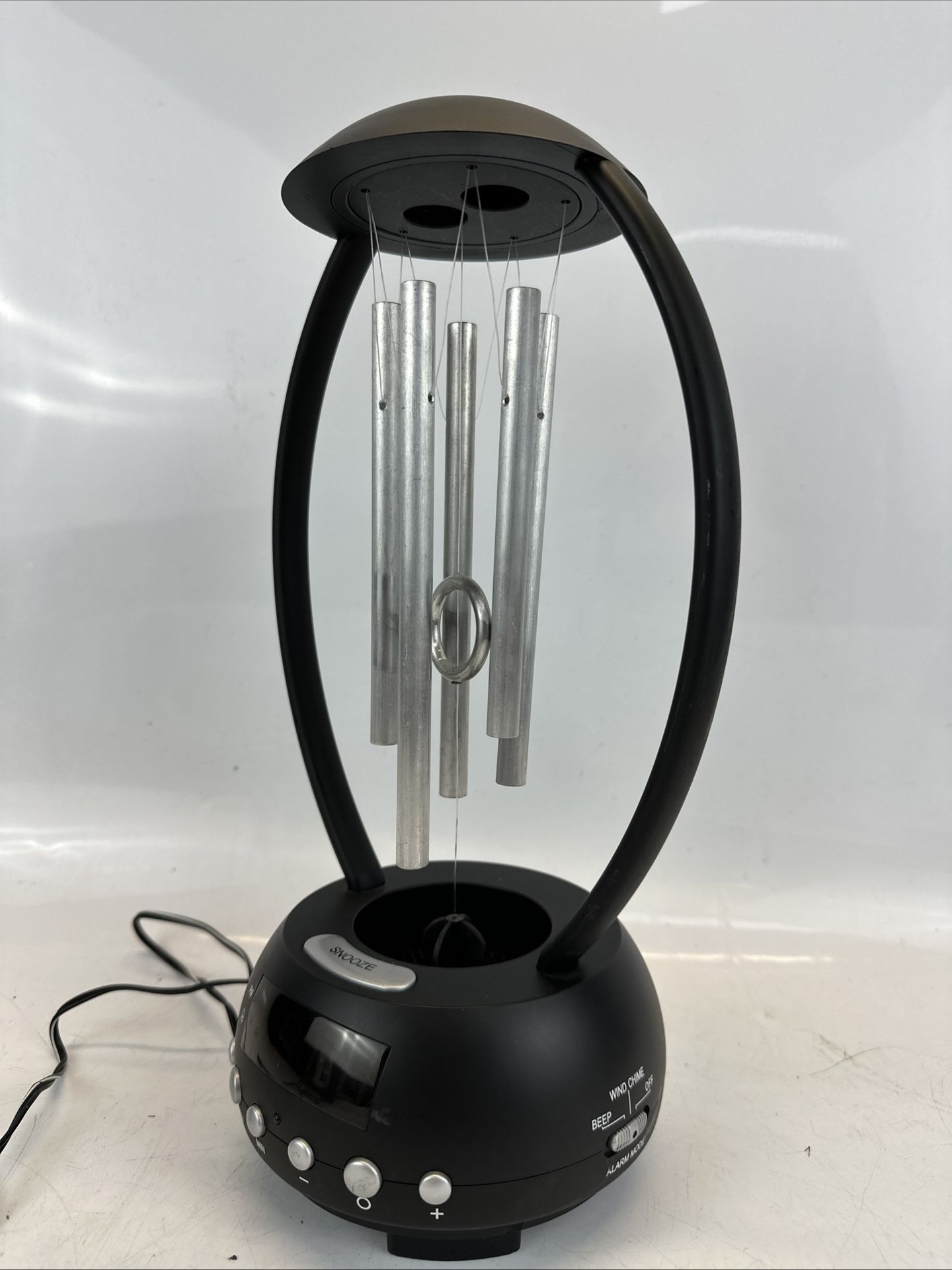 Homedics WC-200 Indoor Wind Chimes Envirascape Tranquil Chimes Alarm Clock SEE