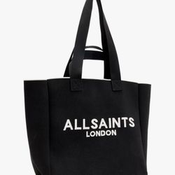 AllSaints Black Tote Bag NWT 