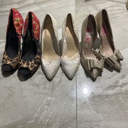 Aldo / Betsy / Vince Bundle Heels 3 pairs