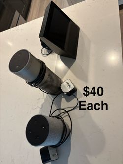 Amazon Alexa’s and echo show smart home speakers