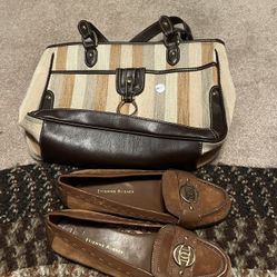 Etienne Aigner Purse And Shoes