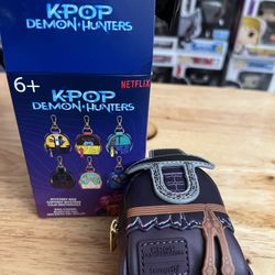 Jinu K-Pop Demon Hunters Loungefly Bag Charms Keychain Huntr/X Movies Saja Boys