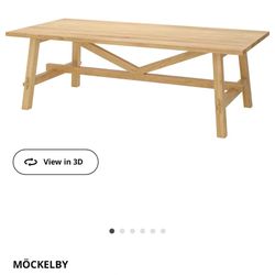 Mockelby Farmhouse Style Kitchen Table IKEA