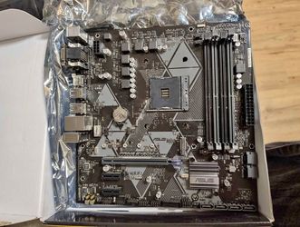 Motherboard, Asus Prime B450M-A